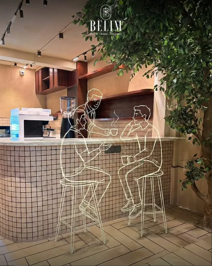 Café bar sketch